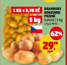 BRAMBORY KONZUMN� POZDN�