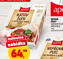 HOTOVÁ JÍDLA KATŮV ŠLEH