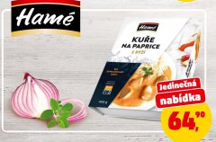 HOTOVÁ JÍDLA KUŘE NA PAPRICE