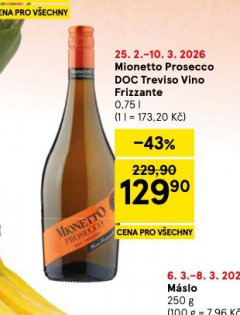 MIONETTO PROCESSO DOC TREVISO VINO FRIZZANTE