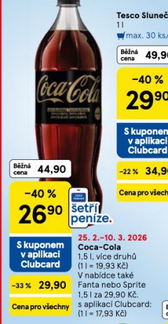 COCA COLA, FANTA, SPRITE