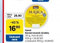 HAMÉ KONZERVOVANÉ VÝROBKY