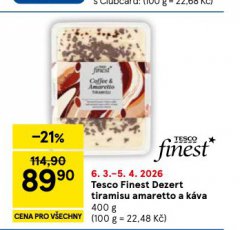 DEZERT TIRAMISU AMARETTO A K�VA