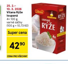 VITANA RÝŽE LOUPANÁ