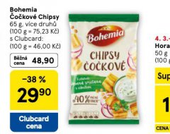 BOHEMIA ČOČKOVÉ CHIPSY
