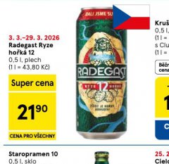 PIVO RADEGAST RYZE HO�K� 12