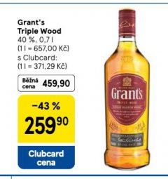 GRANT´S TRIPLE WOOD