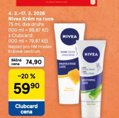 NIVEA KRÉM NA RUCE