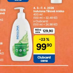 INDULONA T�LOV� ML�KO