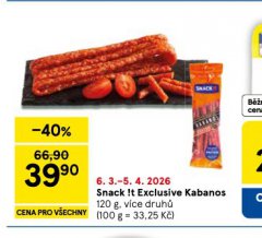 SNACK IT EXCLUSIVE KABANOS