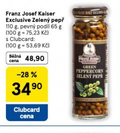 FRANZ JOSEF KAISER EXCLUSIVE ZELEN� PEP�