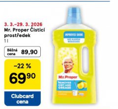 MR. PROPER �IST�C� PROST�EDEK
