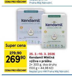 KENDAMIL ML��N� VݎIVA V PR��KU