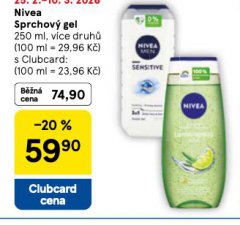 NIVEA SPRCHOV� GEL