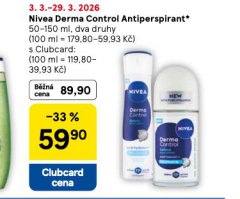 NIVEA DERMA CONTROL ANTIPERSPIRANT