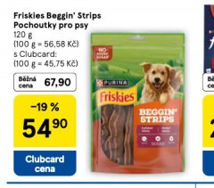 FRISKIES BEGGIN�S STRIPS POCHOUTKY PRO PSY