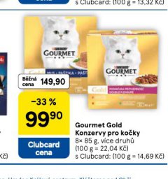 GOURMET GOLD KONZERVY PRO KO�KY