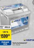 VARTA AUTOBATERIE 45 Ah