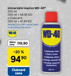 UNIVERZ�LN� MAZIVO WD-40