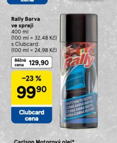 RALLY BARVA VE SPREJI