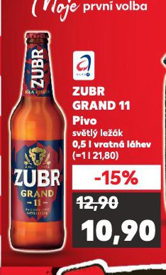 PIVO ZUBR GRAND