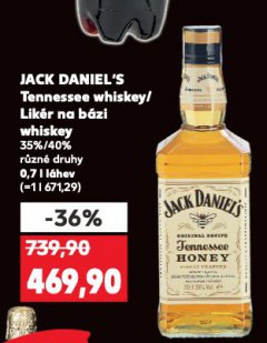 JACK DANIEL'S TENESSEE WHISKEY