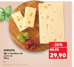 EMENTÁL SÝR S TVORBOU OK