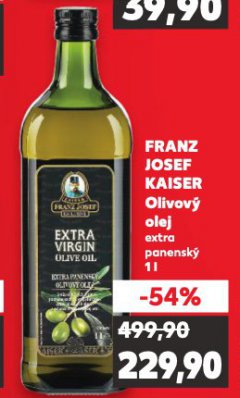 FRANZ JOSEF KAISER OLIVOV� OLEJ