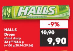HALLS DROPS