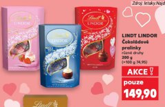 LINDT LINDOR PRALINKY