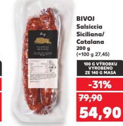 BIVOJ SALSICCIA SICILIANA