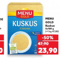 MENU GOLD KUSKUS