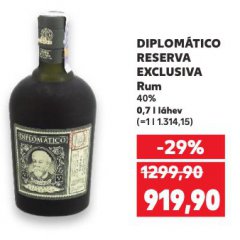 DIPLOMÁTICO RESERVA EXCLUSIVA