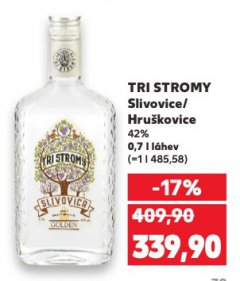 TRI STROMY SLIVOVICE