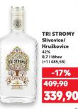 TRI STROMY SLIVOVICE