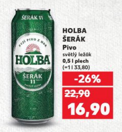 PIVO HOLBA ŠERÁK