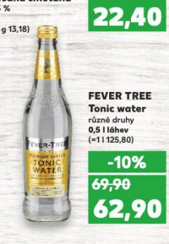 FEVER TREE TONIC WATER