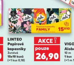 LINTEO PAPÍROVÉ KAPESNÍKY