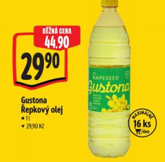 GUSTONA ŘEPKOVÝ OLEJ