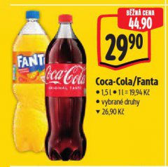 COCA COLA, FANTA