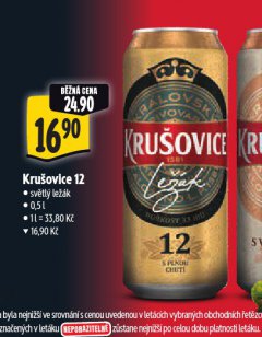 PIVO KRU�OVICE 12 KR�LOVSK� LE��K