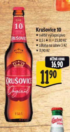 PIVO KRUŠOVICE 10