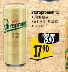 PIVO STAROPRAMEN 12