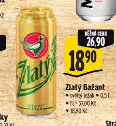 PIVO ZLAT� BA�ANT