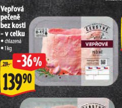 VEPŘOVÁ PEČENĚ BEZ KOSTI