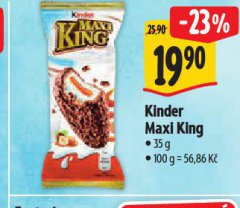 KINDER MAXI KING