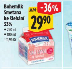 BOHEMILK SMETANA KE �LEH�N� 33%