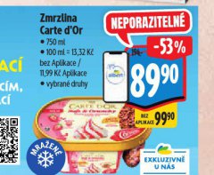 ZMRZLINA CARTE D�OR