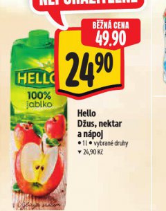 HELLO DŽUS, NEKTAR A NÁPOJ