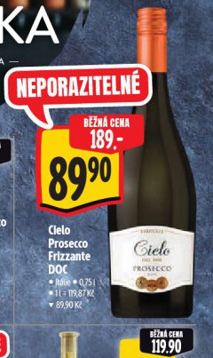 CIELO PROSECCO FRIZZANTE DOC